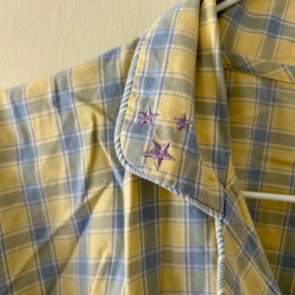 Small Boyfriend Sleep Dress Plaid Jenny Buchanan Intimates Breathable Pajamas - Picture 4 of 4